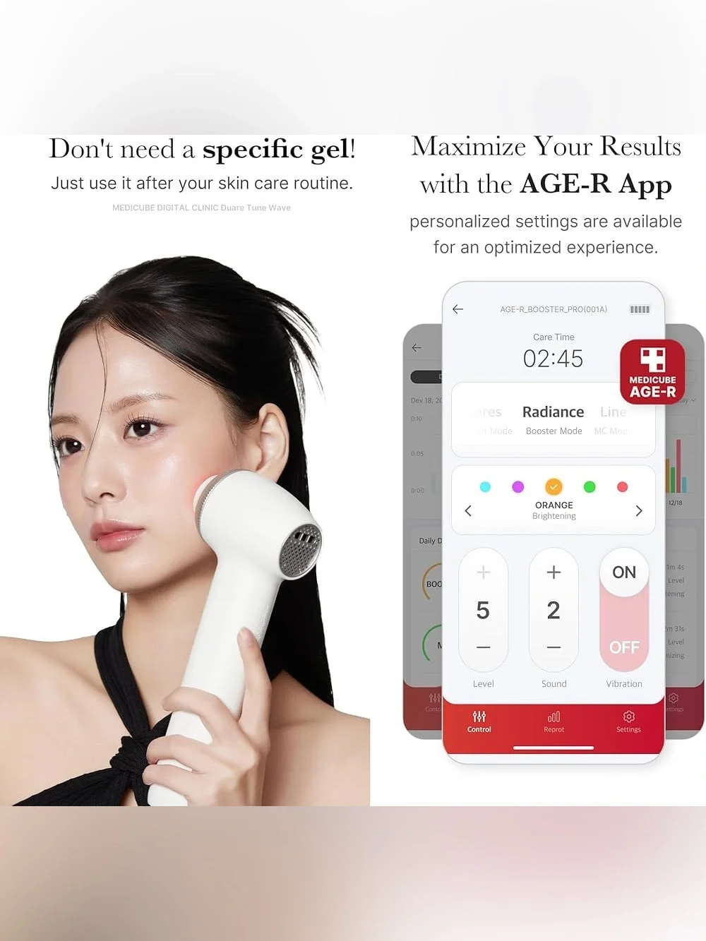 Medicube AGE-R Ultra Tune 40.68 Skin Tightening & Facial Massager Device - Picture 5 of 5